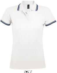 SOL'S Pasadena Women - galléros póló (so00578wh-nv-2xl)