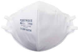 Portwest P350 FFP3 DOLOMITE Félbehajtható Maszk (20db) (P350WHR)