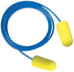 3M es-01-005 earsoft zsinóros fül-dugó, neon sárga snr 36db (3M_ES-01-005) - munkavedelemplusz