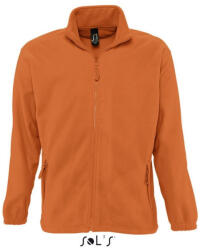 SOL'S North 100% Poliészter Unisex Zipp-Záras Pulóver (so55000or-3xl)