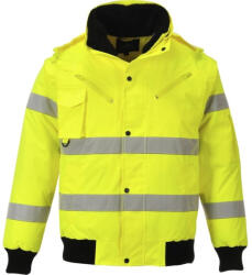 Portwest Hi-Vis 3 az 1-ben Bomber dzseki (C467YERXXL)