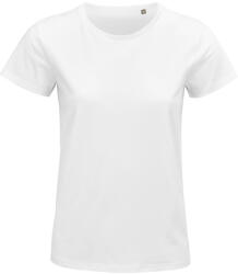 SOL'S Pioneer Women - környakas testhezálló jersey póló (so03579wh-xl)