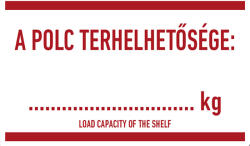 AFV A polc terhelhetősége: … kg (BIT042001ONV01000060)