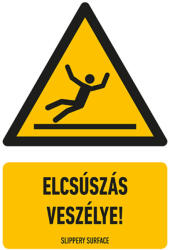 AFV Elcsúszás veszélye! (VET032001ONV01600250)