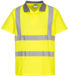 Portwest EC10 Eco Hi-Vis S/S póló (EC10YER4XL)