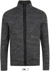 SOL'S Turbo - gyapjú pulóver (so01652dgr-bl-m)