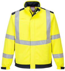 Portwest Modaflame Multi Norm Arc Softshell kabát (MV72YNRS) - munkavedelemplusz