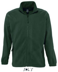 SOL'S North 100% Poliészter Unisex Zipp-Záras Pulóver (so55000figr-4xl)