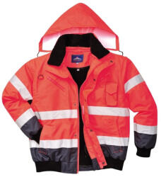Portwest Jól láthatósági bomber dzseki (C465RNRXL)
