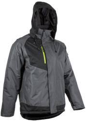 Coverguard Yuzu Szürke-Fekete Ripstop Téli Kabát Kapucnival (5YUZ4502XL)