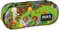 DERFORM Minecraft mintás tolltartó, beledobálós, ovális, BackUp, 2025, A61 (DFM-PB7A61)
