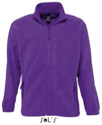SOL'S North 100% Poliészter Unisex Zipp-Záras Pulóver (so55000dp-s)