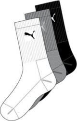 PUMA Sport zokni - 3pár/csomag - fehér-szürke-fekete (PUM-88035510-47-49)