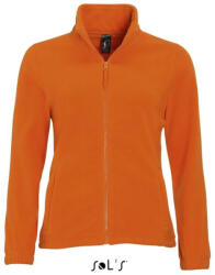 SOL'S North Women - zipzáros gyapjú dzseki (so54500or-m)