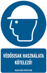 AFV Védősisak használata kötelező! (BIT002002ONV01600250)