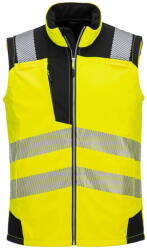 Portwest PW3 jól láthatósági softshell mellény (PW325YBRXXL)