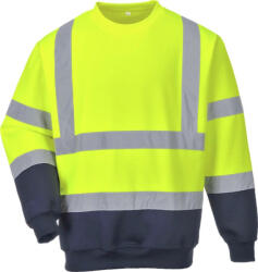 Portwest Kéttónusú jól láthatósági pulóver (B306YNRS)