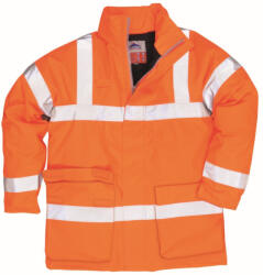 Portwest Antisztatikus és lángálló kabát (S778ORRL) - munkavedelemplusz
