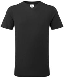 Portwest B197 V-nyakú pamut póló (B197BKRM)