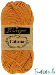 Scheepjes Catona 383 Ginger Gold - gyömbér sárga pamut fonal - 50gramm