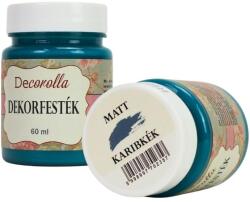  Decorolla matt dekorfesték 60ml karibkék
