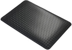  DeckPlate Ipari Álláskönnyítő Szőnyeg szőnyeg-0.9m x 1fm-fekete (FAL-465-922)