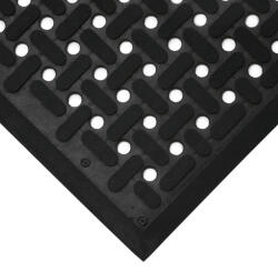 K-Mat konyhai álláskönnyítő csúszásmentes szőnyeg-0.85m x 1.5m-fekete (FAL-469-1003)