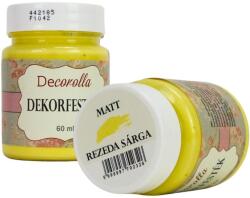  Decorolla matt dekorfesték 60ml rezeda sárga
