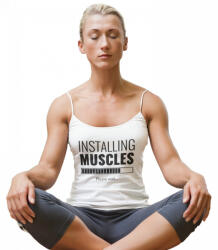  Installing muscles - Női Spagetti Top (393323)