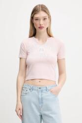 Guess Jeans Guess t-shirt rózsaszín, W5GI27 J1314 - rózsaszín XL