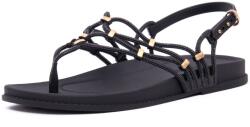 Grendha Sandale dama din cauciuc natural, Grendha, 9B18931-AX702 Instantes Sand AD 01-K, negru
