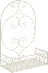 Bizzotto Etajera fier forjat crem 40 cm x 21 cm x 61h (0502964deco)