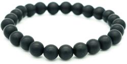 MyVanilla Matt Fekete Onix Erő Karkötő" 8 mm ásványokkal - myvanilla - 3 100 Ft