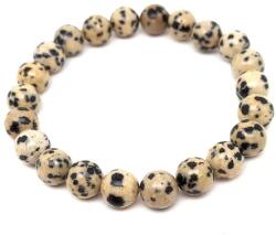 MyVanilla Dalmata Jáspis Vidámság Karkötő - A Pozitív Gondolkodás és Védelem Ékszere