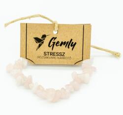 MyVanilla Ásvány Stressz Karkötő- Rózsakvarc