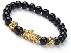 MyVanilla PI XIU Amulettes Fekete Onix karkötő