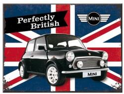 Nostalgic Art MINI dombornyomott fémplakát 30 x 40 cm "Perfectly British