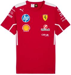 PUMA Scuderia Ferrari SF Team férfi póló, piros-fehér, S25 (76394501)