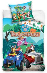 Carbotex Mancsőrjárat 'Tricerapups! ' ágyneműhuzat szett 140 x 200 + 70 x 90 cm (PAW201042-PP)
