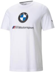 PUMA BMW M Motorsport ESS Logo férfi póló, fehér