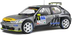 Solido Peugeot 306 Maxi Rallye Du Mont Blanc 2021 #5 F. Delecour/J. R. Giugonnet szürke modell autó 1: 18 (S1808302)