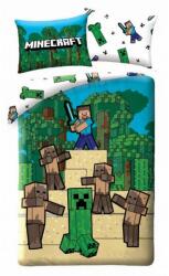 HALANTEX MINECRAFT 'Steve és a barna zombik' ágyneműhuzat szett 140 x 200 + 70 x 90 cm (MNC325)
