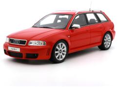 OttOmobile Audi RS 4 B5 piros 2003 modell autó 1: 18 (OT1026B)