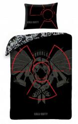 HALANTEX Call of Duty 'black and red design' ágyneműhuzat szett 140 x 200 + 70 x 90 cm (COD-5522BL)