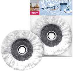 York Cap de Mop Rotativ din Microfibră pentru Curățenie Eficientă - York Clean House (yrx_072760)