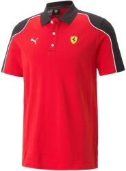 PUMA Scuderia Ferrari Race férfi pólóing, piros-fekete, 2023 (53816902)