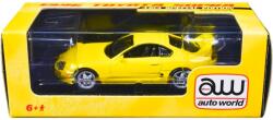 auto world 1996 Toyota Supra "Asia Special Edition" LHD sárga modellautó 1: 64 (CP8002)