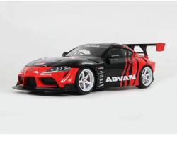 GT SPIRIT Toyota Supra Gr By Advan piros/fekete 2020 modellautó 1: 18 (GT889)