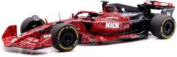 Solido F1 Alfa Romeo Team X Boogie Art Car fekete/piros 2023 modell autó 1: 18 (S1810203)