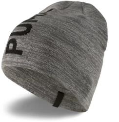 PUMA uniszex Ess Classic Cuffless őszi-téli sapka, középszürke-fekete, S23-S24 (02343305)